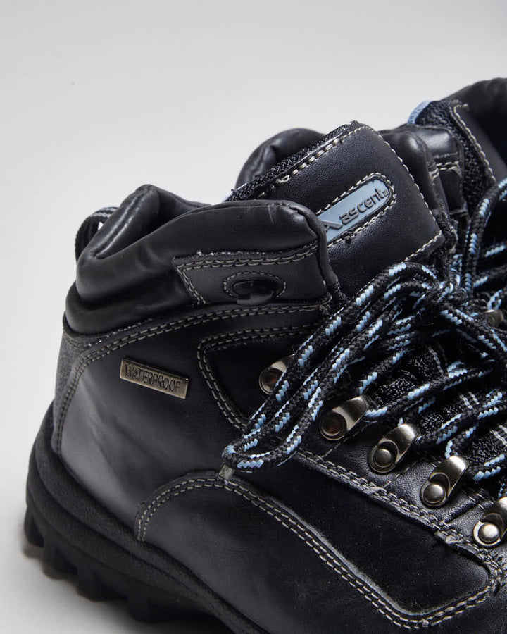Vintage 90's Thinsulate Leather Mid Hiking Boots - UK 6