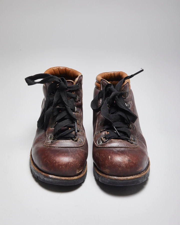 Vintage 90's Alco Leather Hiking Boots - UK 6