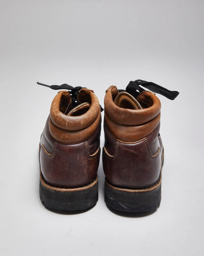 Vintage 90's Alco Leather Hiking Boots - UK 6