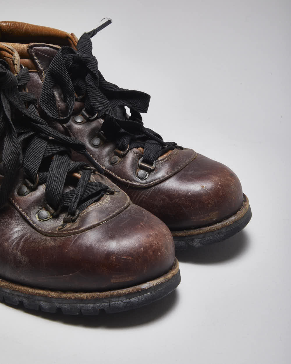 Vintage 90's Alco Leather Hiking Boots - UK 6