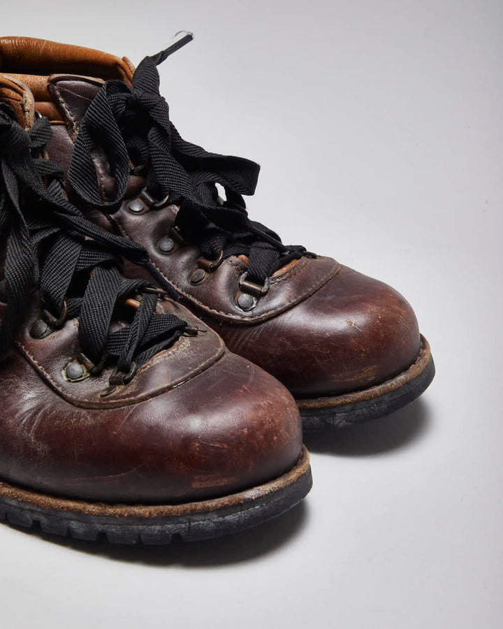 Vintage 90's Alco Leather Hiking Boots - UK 6