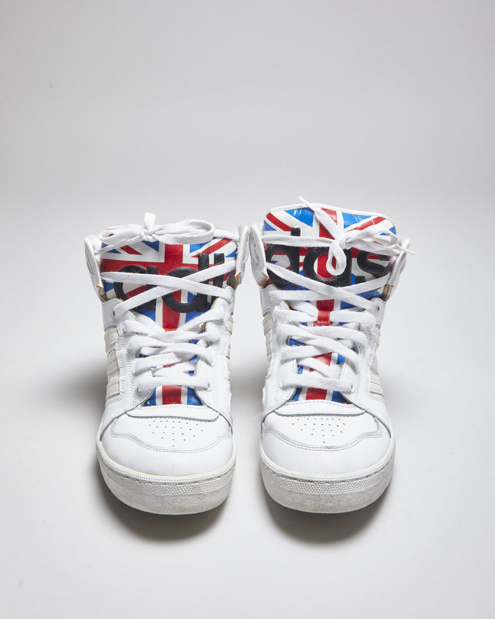 Adidas x Jeremey Scott Union Jack Trainers - UK9.5