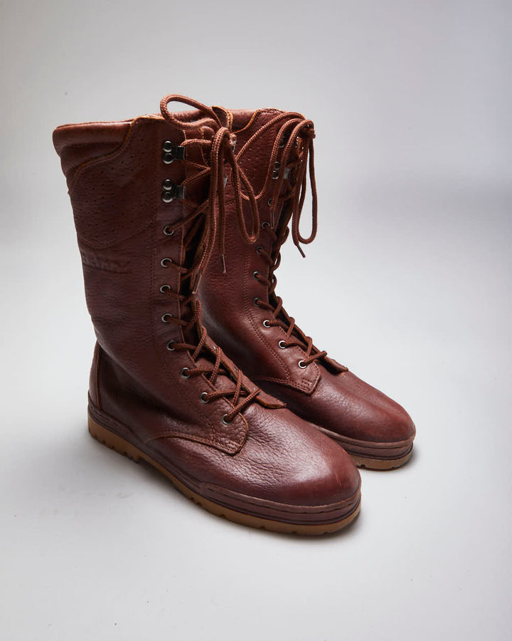 Vintage Bally Heavyweight Knee Length Winter Boots - UK 9