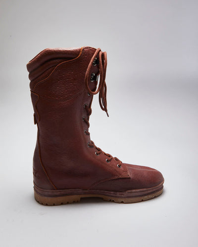 Vintage Bally Heavyweight Knee Length Winter Boots - UK 9