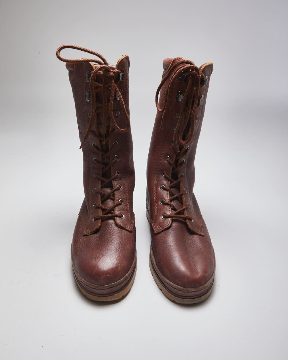 Vintage Bally Heavyweight Knee Length Winter Boots - UK 9