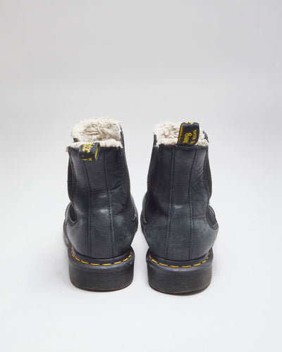 Vintage Dr Martens Fur Lined Chelsea Boots - UK 8