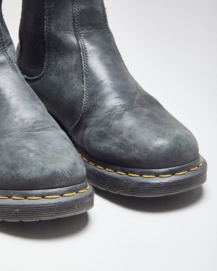 Vintage Dr Martens Fur Lined Chelsea Boots UK