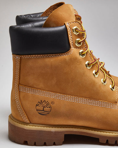Vintage Timberland Classic Beige Work Boots - UK 8