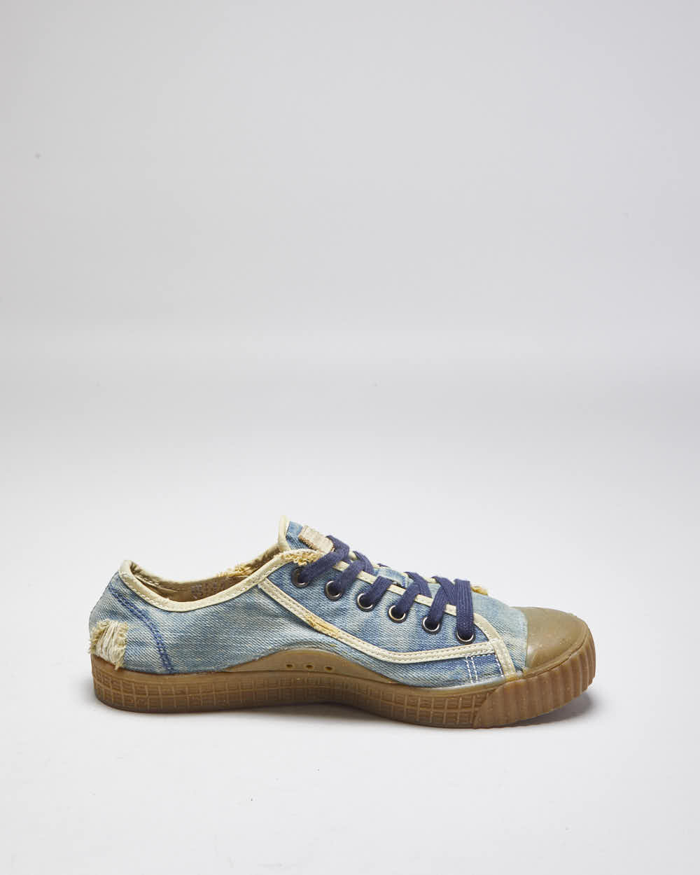 Vintage Y2K G-Star Raw Denim Gum Sole Trainers - UK 10