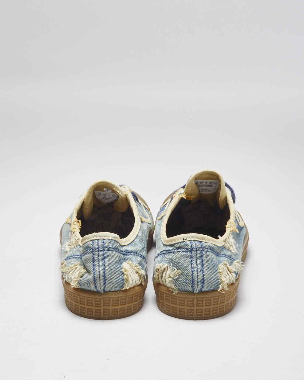 Vintage Y2K G-Star Raw Denim Gum Sole Trainers - UK 10