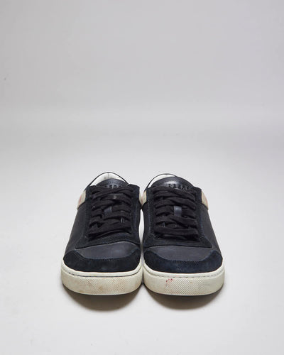 Vintage 2000's Burberry Suede Low Trainers - UK 8