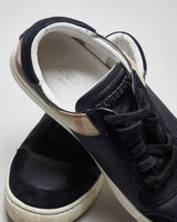 Vintage 2000's Burberry Suede Low Trainers - UK 8