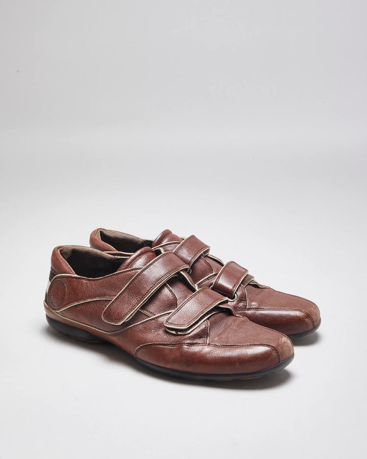 Vintage Y2K Bally Velcro Strapped Trainers - UK 6