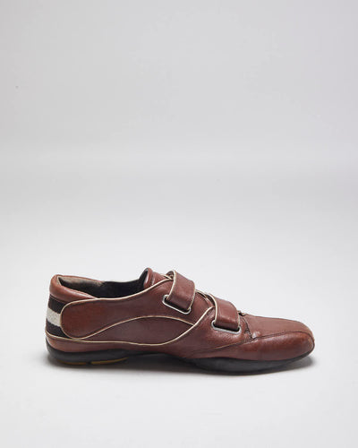 Vintage Y2K Bally Velcro Strapped Trainers - UK 6
