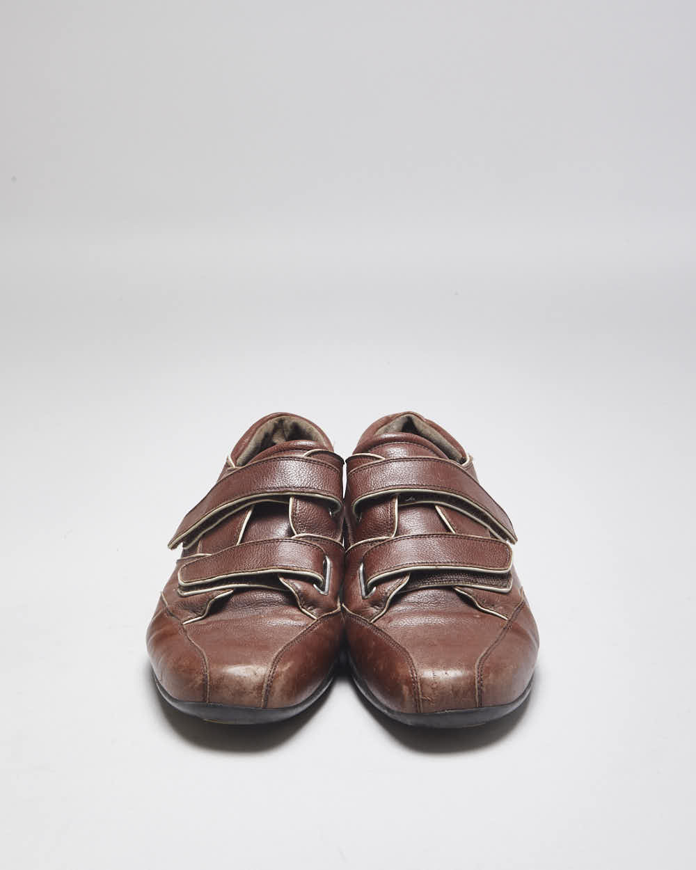 Vintage Y2K Bally Velcro Strapped Trainers - UK 6