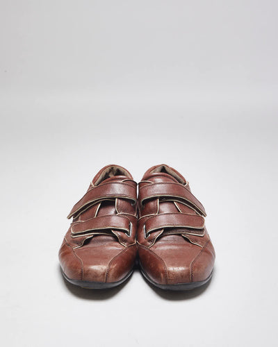 Vintage Y2K Bally Velcro Strapped Trainers - UK 6