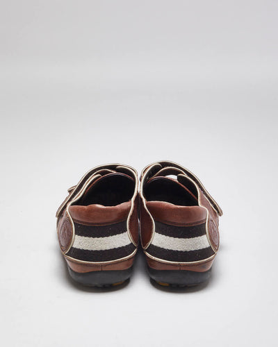 Vintage Y2K Bally Velcro Strapped Trainers - UK 6
