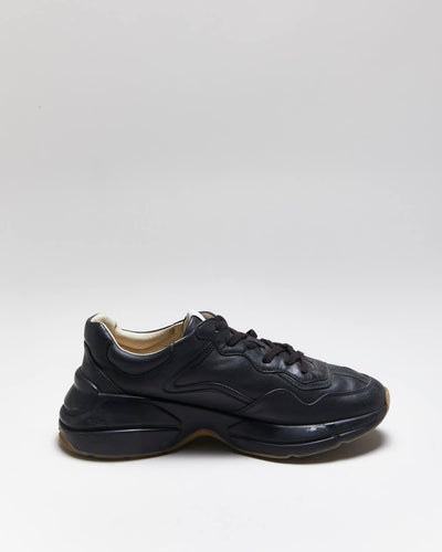 Gucci Rython Leather Trainers - UK8