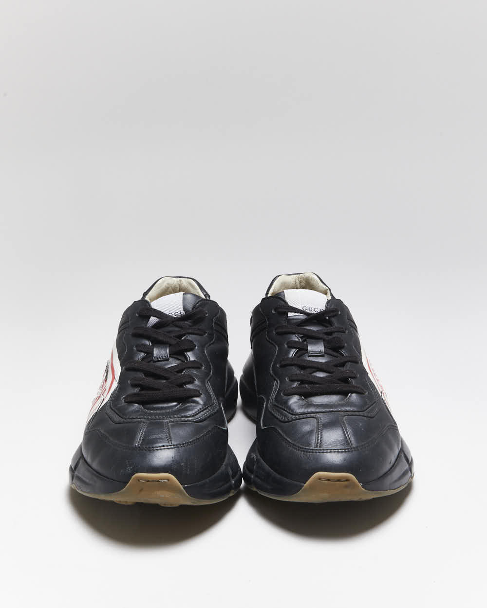Gucci Rython Leather Trainers - UK8