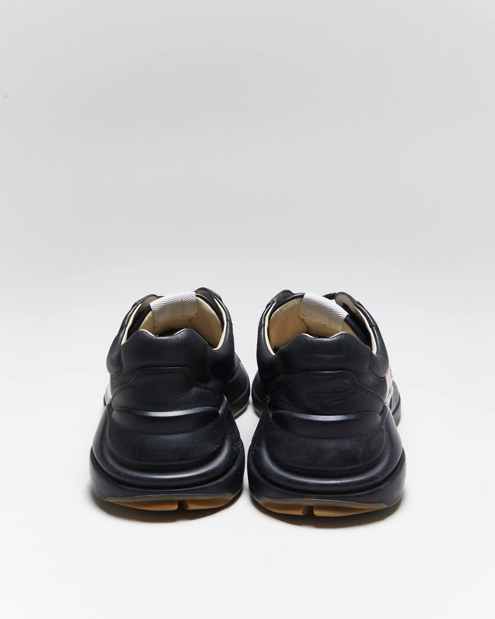 Gucci Rython Leather Trainers - UK8
