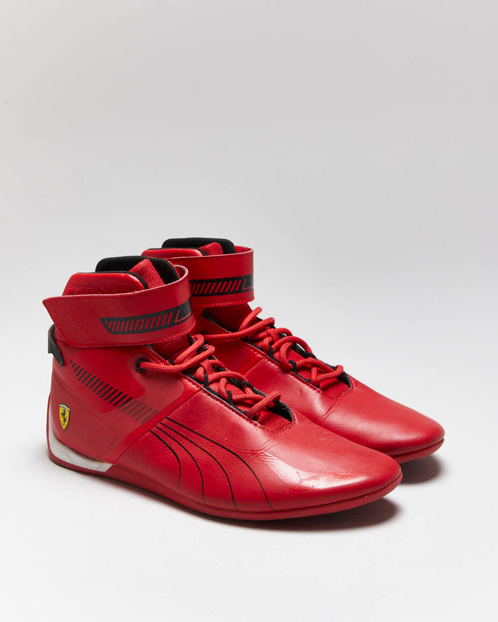 Vintage 00s Puma Scuderia Ferrari A3ROCAT Trainers - UK8
