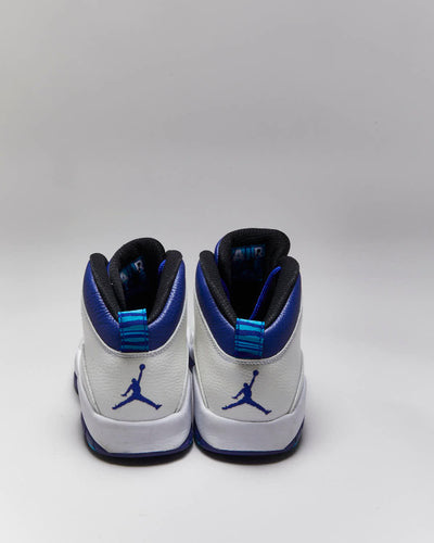 Air Jordan 10 Retro Charlotte Hornet Trainers - UK8.5