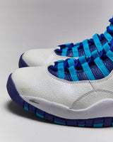 Air Jordan 10 Retro Charlotte Hornet Trainers - UK8.5