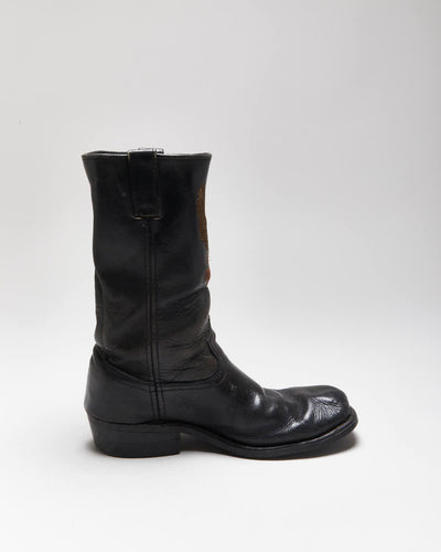 Vintage Harley Davidson Biker Boots - UK11