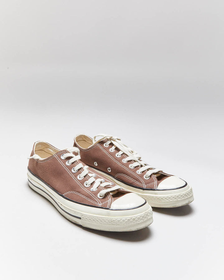 Converse Chuck Taylor 70's Low Brown Trainers - UK 9