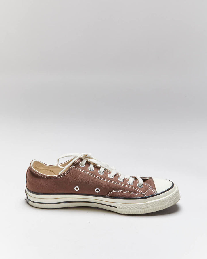 Converse Chuck Taylor 70's Low Brown Trainers - UK 9