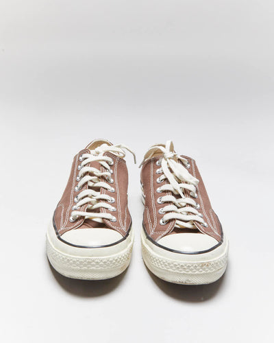 Converse Chuck Taylor 70's Low Brown Trainers - UK 9