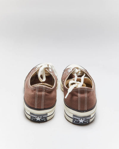 Converse Chuck Taylor 70's Low Brown Trainers - UK 9