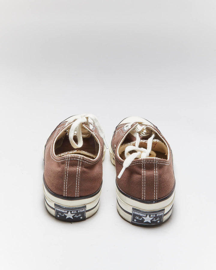 Converse Chuck Taylor 70's Low Brown Trainers - UK 9