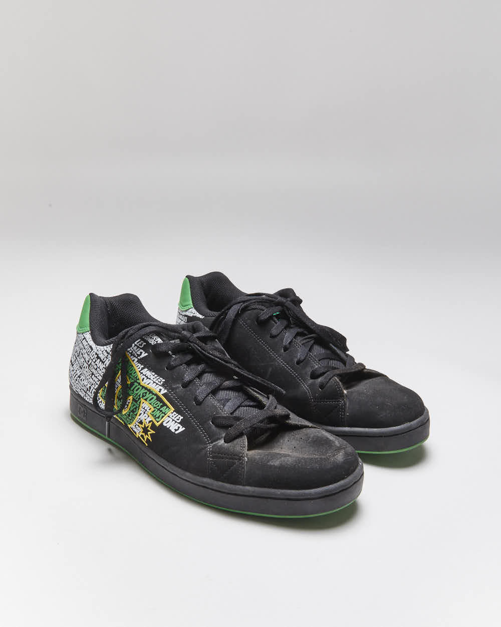 Vintage Y2K DC Shoe Co. Chunky Printed Trainers - UK 10.5