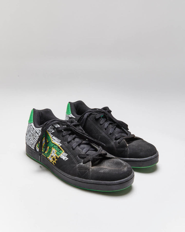 Vintage Y2K DC Shoe Co. Chunky Printed Trainers - UK 10.5