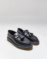 Dr. Martens Black Leather Adrian Loafer Shoes - UK 8