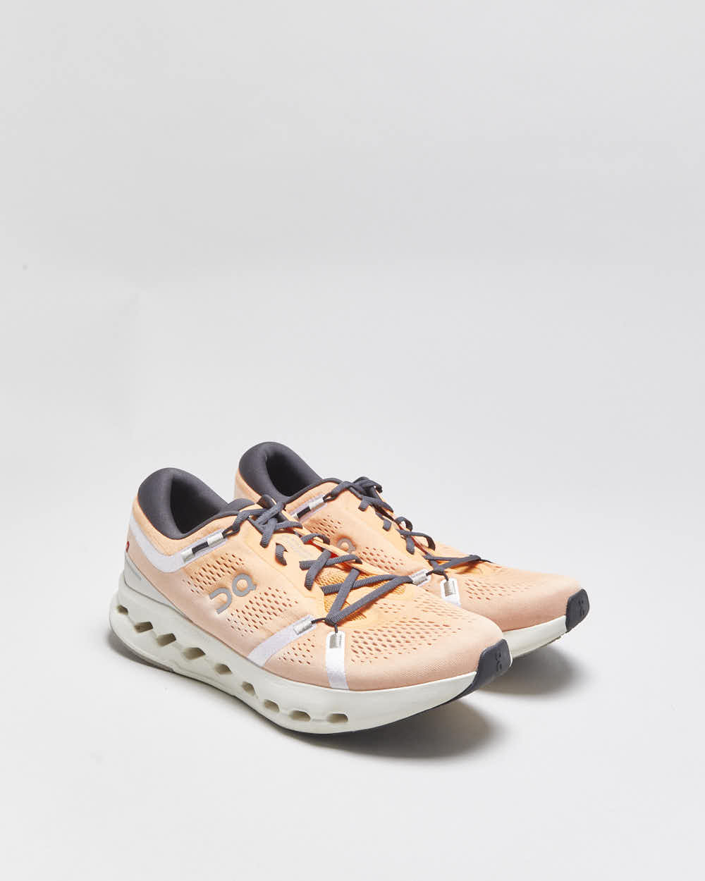 SS2025 On Cloudsurfer 2 Tangerine/Ivory Running Trainers - UK10
