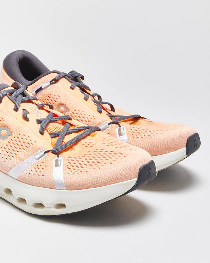 SS2025 On Cloudsurfer 2 Tangerine/Ivory Running Trainers - UK10