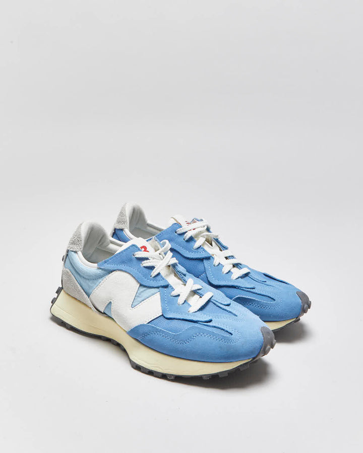 2023 New Balance 327 'Blue Lagona' Nylon/Calf Leather Trainers - UK9
