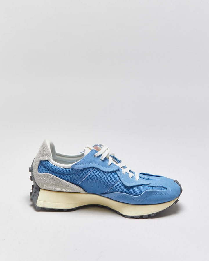 2023 New Balance 327 'Blue Lagona' Nylon/Calf Leather Trainers - UK9