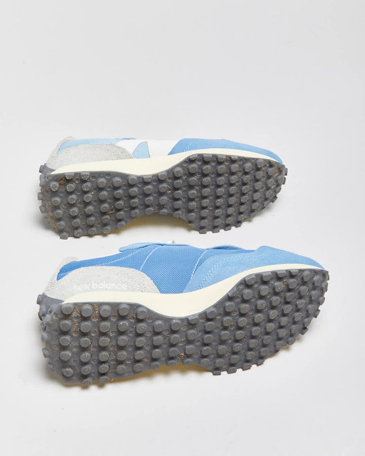 2023 New Balance 327 'Blue Lagona' Nylon/Calf Leather Trainers - UK9