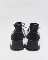 2022 Tod's Leather Knit &amp; Leather Chunky Sock Boot Trainers - UK8.5
