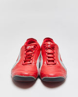 Vintage 2007 Y2K Puma x Ferrari Racing SF Leather Low Trainers - UK10