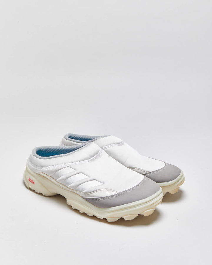 2021 Adidas 032C x GSG Mule Core Silver Metallic Slip On Trainers - UK10