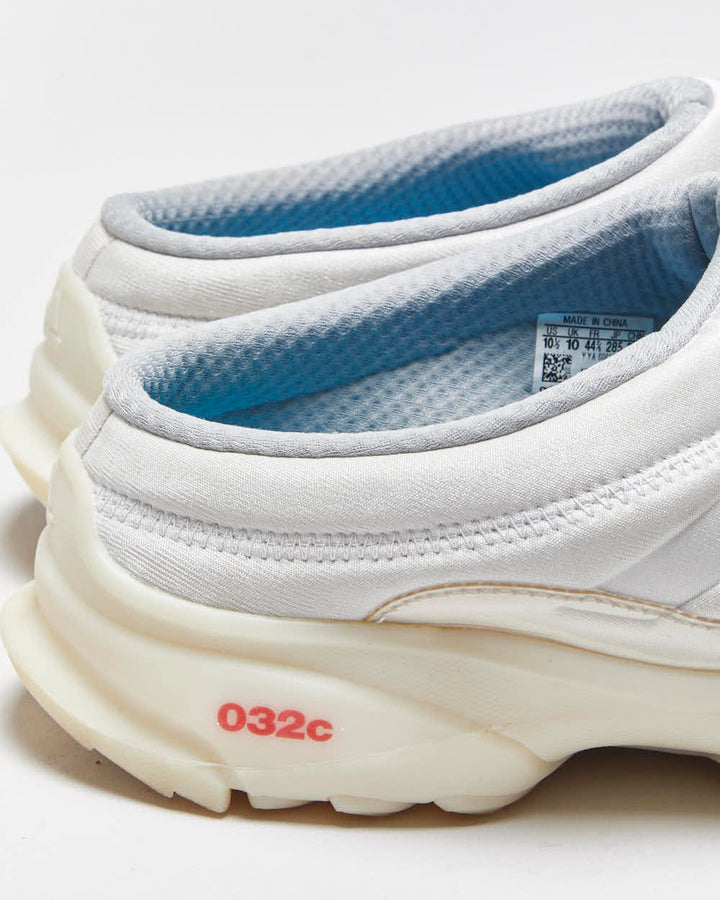 2021 Adidas 032C x GSG Mule Core Silver Metallic Slip On Trainers - UK10