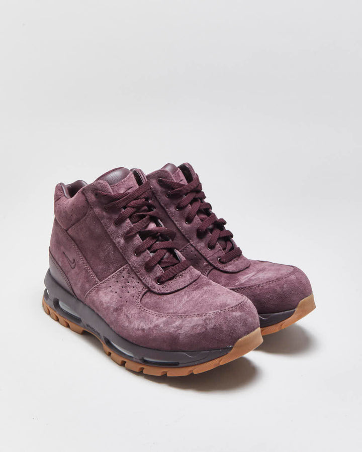 DS 2023 Nike Air Max ACG Goadome 'Deep Purple Gum' Suede Trainer Boots - UK10