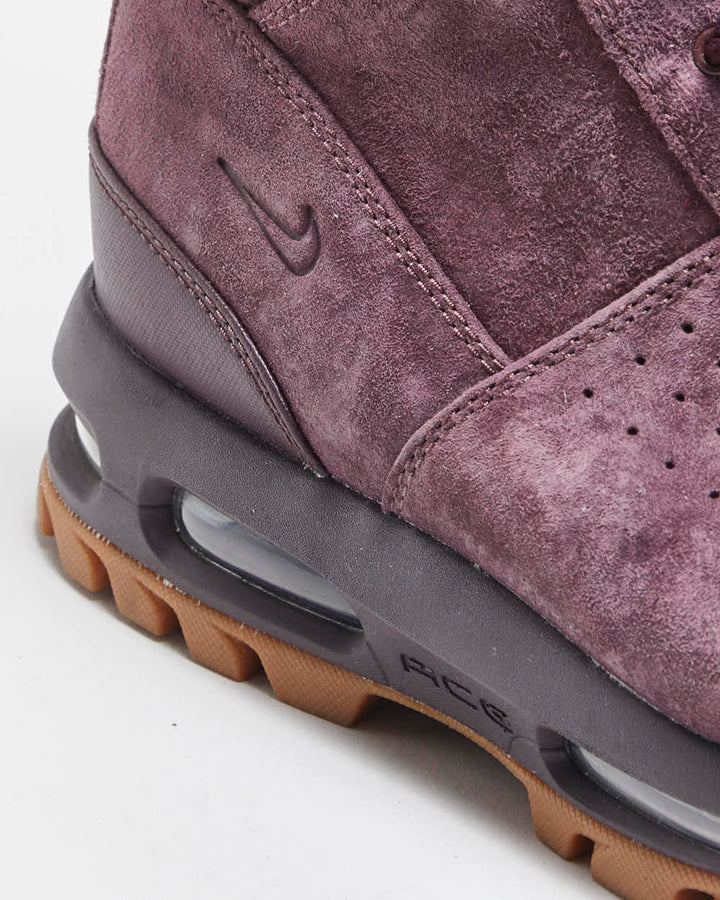 DS 2023 Nike Air Max ACG Goadome 'Deep Purple Gum' Suede Trainer Boots - UK10
