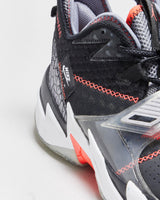 2019 Nike Air Jordan Why Not Zer0.3 'Black Cement Crimson' Basketball Trainers - UK9