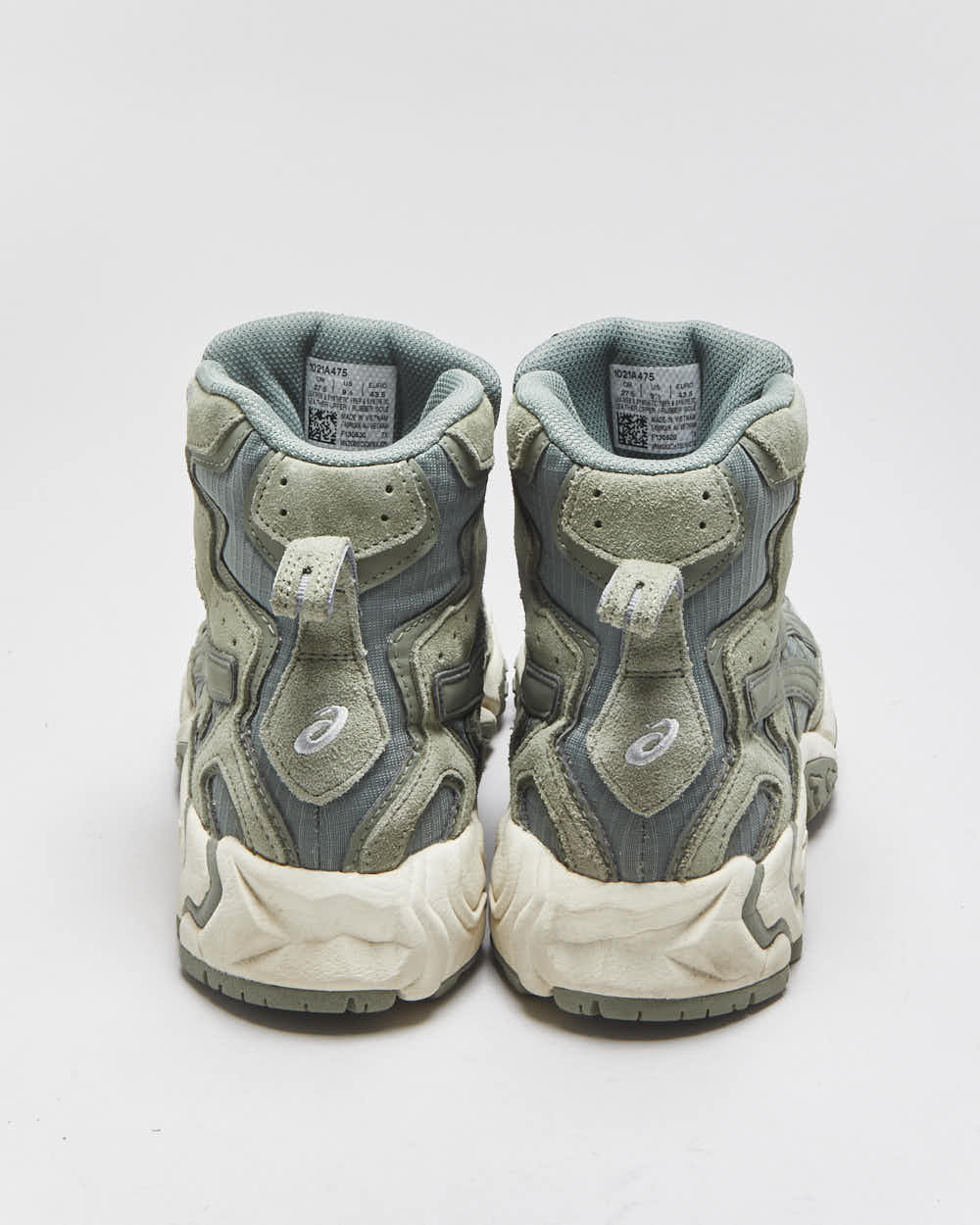 2013 Asics Gel Nandi HI Sage Suede Trail Trainer Boots - UK8.5