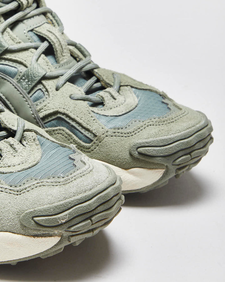 2013 Asics Gel Nandi HI Sage Suede Trail Trainer Boots - UK8.5